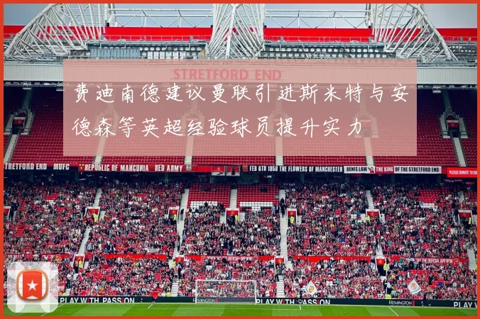 费迪南德建议曼联引进斯米特与安德森等英超经验球员提升实力